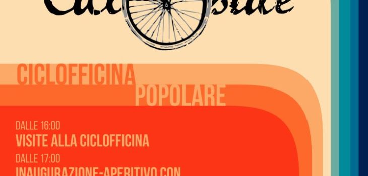 volantino inaugurazione ciclostile
