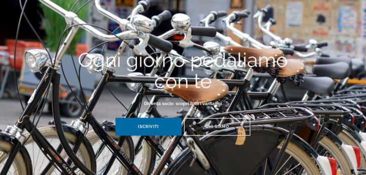 screenshot del sito di FIAB Trento