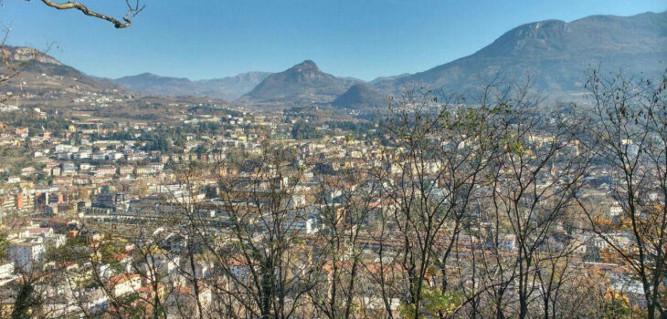 Veduta dal Doss Trento