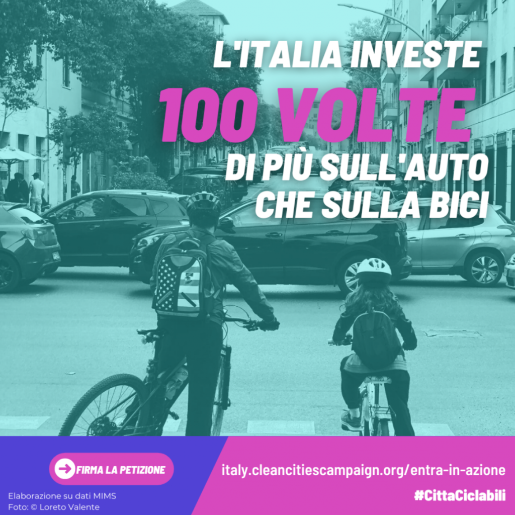 Legge di Bilancio: azzerati i fondi per le ciclabili urbane. Firmiamo la petizione!