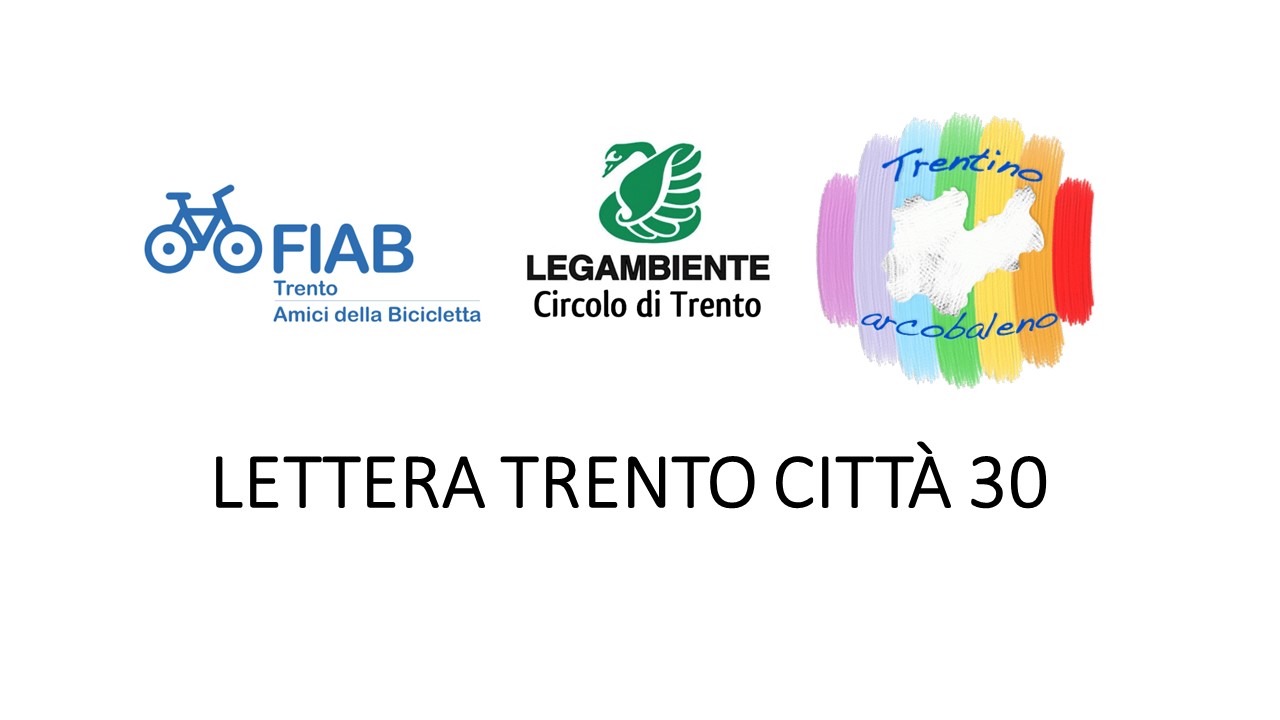 Lettera Trento città 30